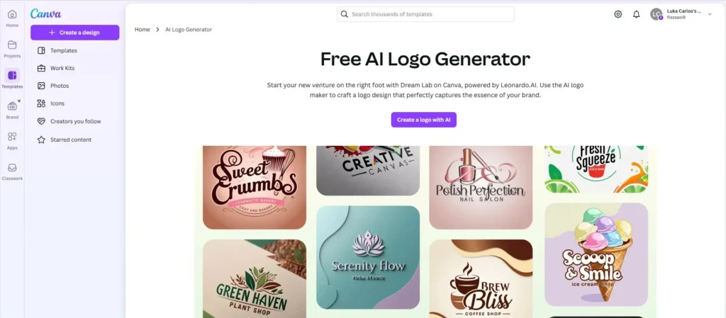 Canva Ai Logo Maker